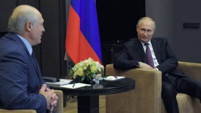 Песков сообщил о морской прогулке Путина и Лукашенко