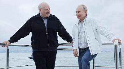Путин и Лукашенко завершили переговоры в Сочи в неформальной обстановке