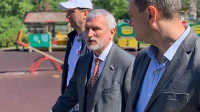 Лидер партии "Родина" Журавлев посетил с рабочим визитом Светогорск