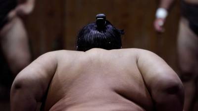 Японский сумоист скончался после падения на голову