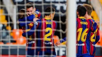 "Барселона" одержала волевую победу над "Валенсией", у Месси – дубль