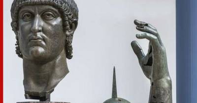 Статуе римского императора вернули палец, отпавший 500 лет назад