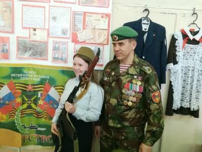 Союз ветеранов боевых действий «Братство» из Кунгура провёл уроки мужества в школах Кишертского района