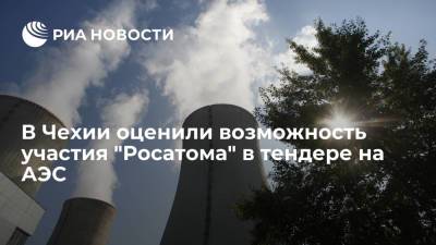 В Чехии оценили возможность участия "Росатома" в тендере на АЭС