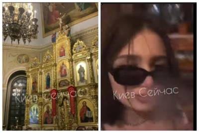 Девушки устроили беспредел в церкви в центре Киева и записали все на видео: "Курили и задували свечи"