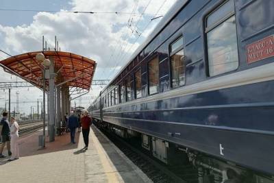 Круизный поезд «Жемчужина Кавказа» встречают на Кавминводах