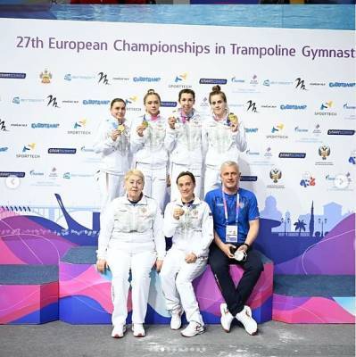 Донские батутистки на чемпионате и первенстве Европы завоевали золото и серебро