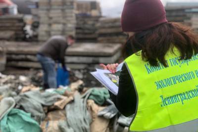 Более восьми кубометров мусора вывезли с незаконных свалок в Ленобласти за апрель