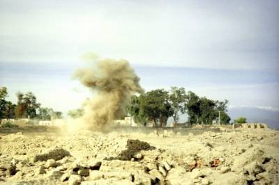 На военной базе в Афганистане талибы устроили взрыв