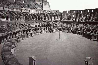 Римскому Колизею реставрируют пол