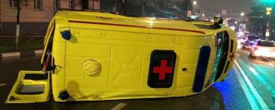 В аварии с машиной скорой помощи в Туле пострадали два человека