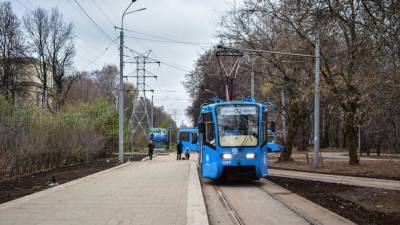 Власти Москвы утвердили проект новой трамвайной линии на улице Сергия Радонежского