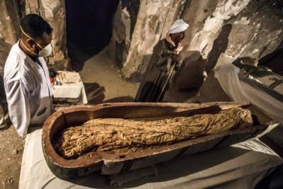 Ученые обнаружили первую в истории беременную мумию