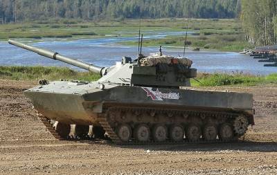 Российская противотанковая платформа «Спрут-СД» может стать легким танком и поставляться в Индию