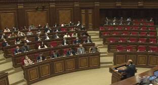 Депутаты отклонили кандидатуру Пашиняна на пост премьер-министра Армении