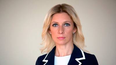 Мария Захарова назвал жестом отчаяния западные санкции против России