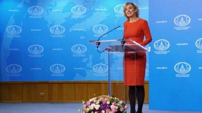 Захарова сравнила западные санкции против России с "жестом отчаяния"