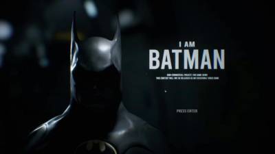 Вышла фанатская игра I AM BATMAN по мотивам фильма Тима Бёртона