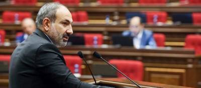 Парламент Армении не переизбрал Пашиняна на пост главы правительства