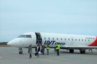В столицу Карелии прибыл первый самолет из Казани