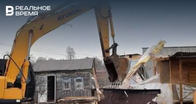 Для строительства дороги-дублера в Казани начались работы по сносу объектов