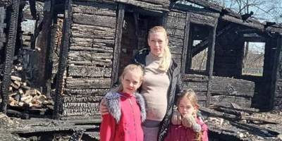 В селе Майстрова Воля Житомирской области Иванна Федюк с детьми лишилась дома - полиция расследует поджог - ТЕЛЕГРАФ
