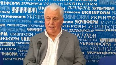 Кравчук предложил перенести вопрос по Донбассу в Европу