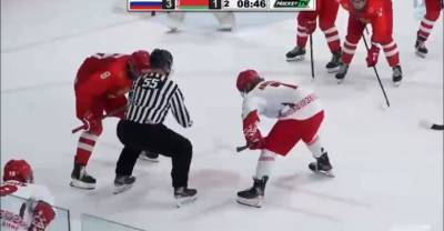 Юниорская сборная России разгромила Белоруссию на чемпионате мира