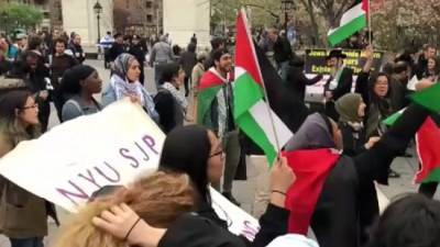 В Вашингтоне прошел митинг в поддержку Палестины
