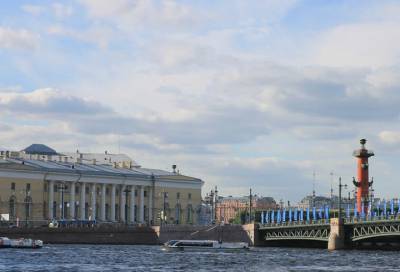 В Петербурге 30 мая ожидаются переменная облачность и до 15 градусов тепла
