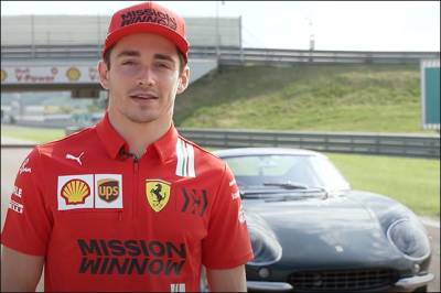 Видео: Шарль Леклер за рулём Ferrari 275 GTB в Фьорано