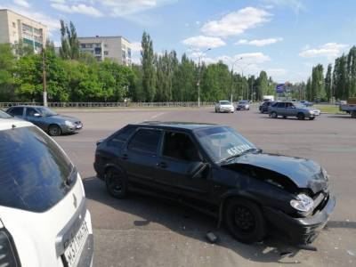 На самом аварийном участке Липецка - очередное ДТП