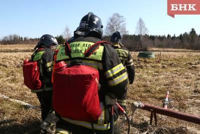 В двух районах Коми объявили высокий класс пожароопасности