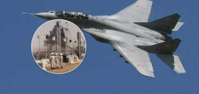 В Ливии истребитель разбился на военном параде: пилот отвел самолет от трибуны