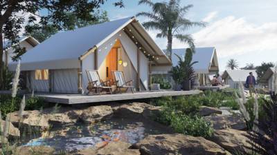 В палатке с кондиционером: в Эйлате строят отель для любителей отдыха на природе