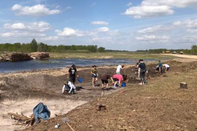 Археологические раскопки начались у русла Оки на М-12 в Нижегородской области