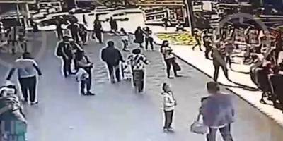 Момент взрыва батута в Докучаево/Барнауле попал на видео - ТЕЛЕГРАФ