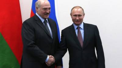 Путин не купался в море вместе с Лукашенко
