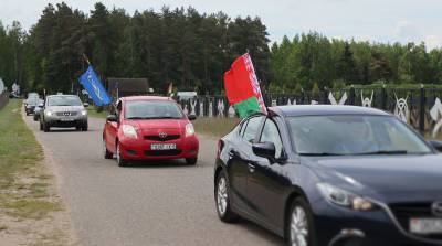 Минские следователи поддержали автопробег "За мирную Беларусь!"