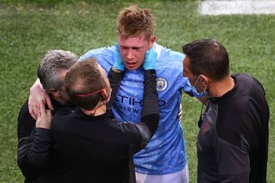 Футболисту «Манчестер Сити» сломали нос в финале Лиги чемпионов