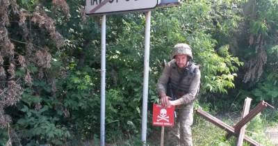 Боевики в районе Майорска вели огонь из минометов и минировали территорию