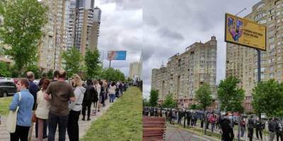 Украинцы устроили ажиотаж на вакцинацию от COVID-19 в Киеве
