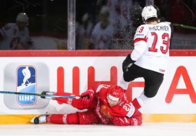 Швейцария разгромила Белоруссию и лишила её шансов на плей-офф ЧМ по хоккею