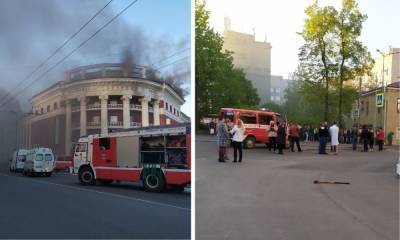 Постояльцы выбегали из горящей гостиницы «Северная» в Петрозаводске в одних халатах