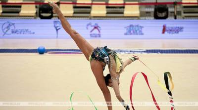 Алина Горносько выиграла бронзу на этапе КМ по художественной гимнастике в Италии