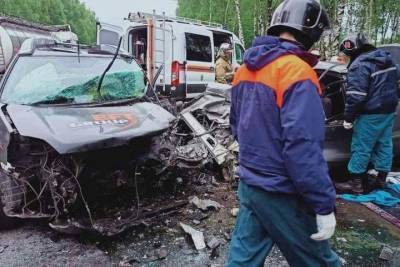 В аварии в Борском районе погибло четыре человека