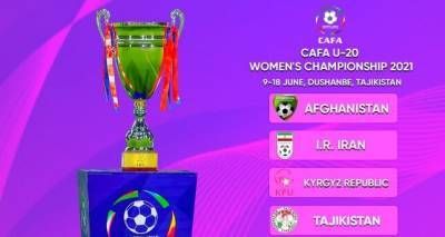 В Душанбе пройдет чемпионат CAFA-2021 среди женских молодежных сборных (U-20)