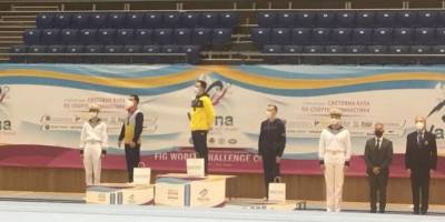 Азербайджанский гимнаст завоевал "бронзу" на Кубке мира в Болгарии (ФОТО)