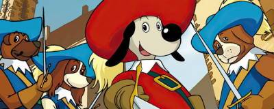 В июне выйдет анимационный фильм «Д’Артаньгав и три пса-мушкетера»