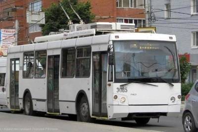 Рязанские троллейбусы №10 снова начали ходить до площади Попова